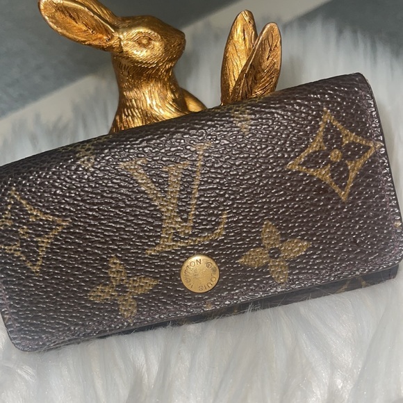 Louis Vuitton Monogram multicles 4 rings key case /1D6043 - Picture 1 of 5